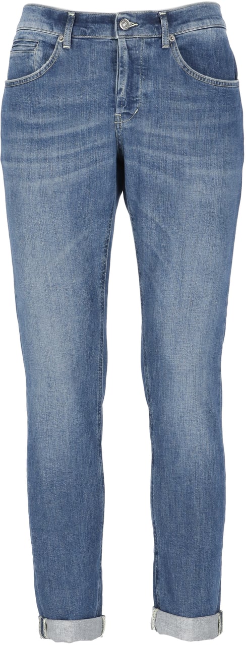 Dondup Trousers Blue Blauw