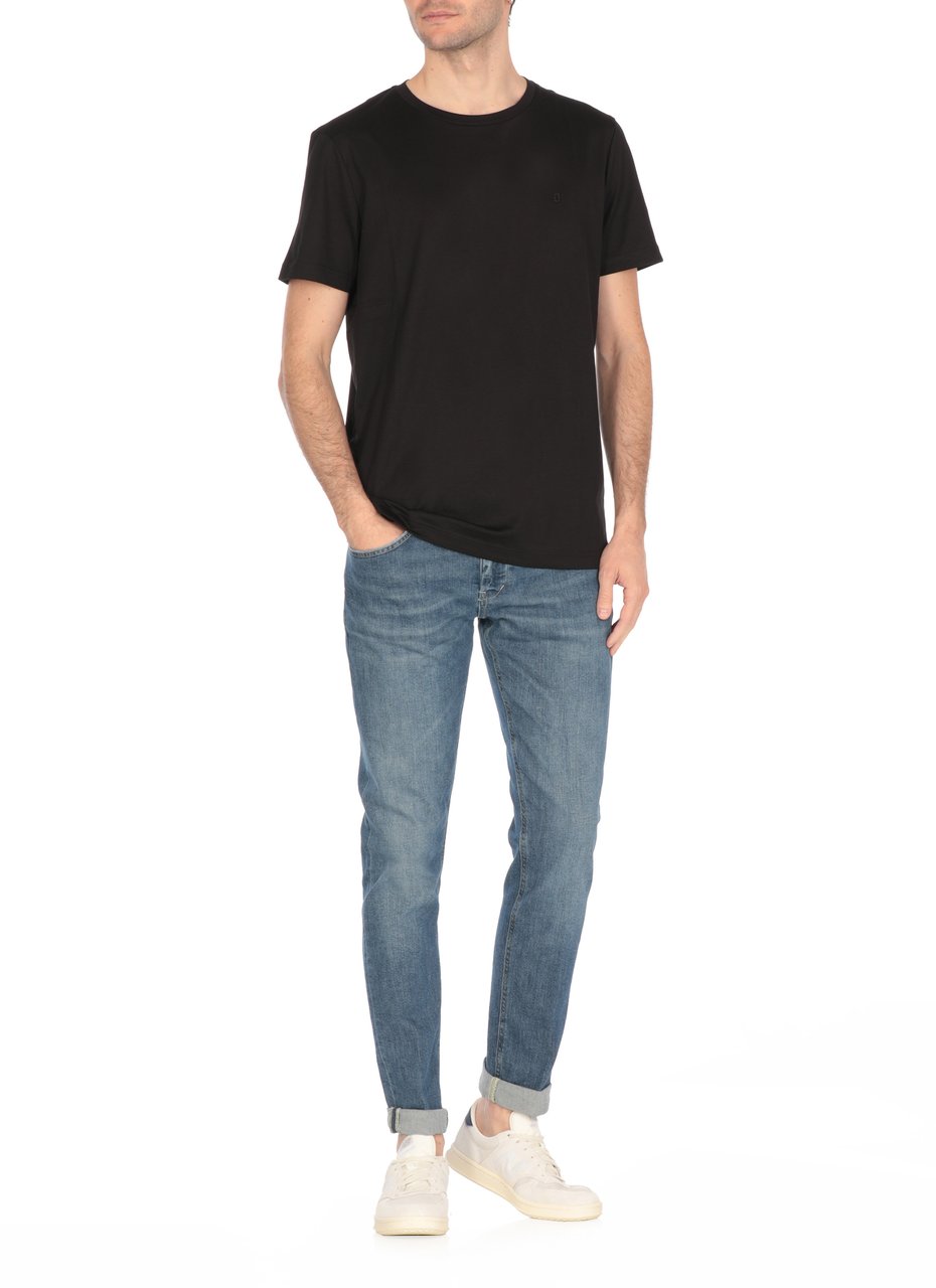 Dondup Trousers Blue Blauw