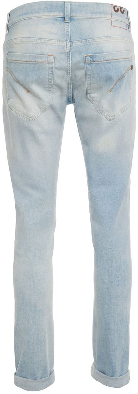 Dondup Slim fit jeans 'George' Blauw