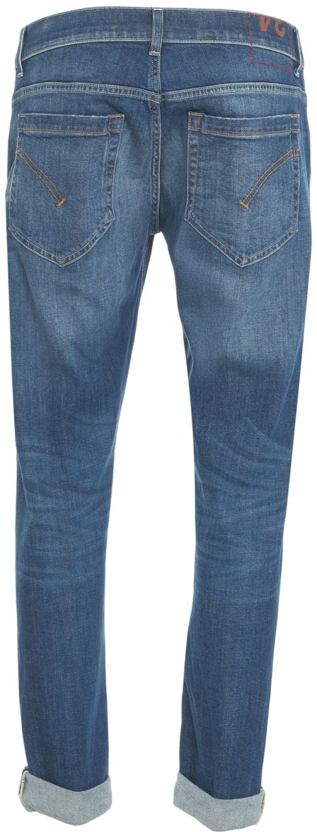 Dondup Slim fit jeans 'George' Blauw