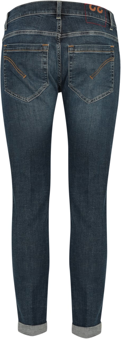 Dondup Trousers Blue Blauw