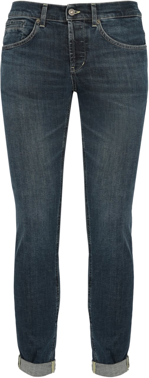 Dondup Trousers Blue Blauw