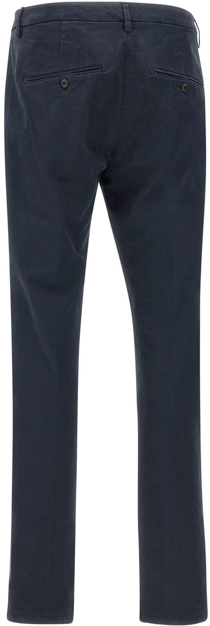 Dondup Trousers Blue Blauw