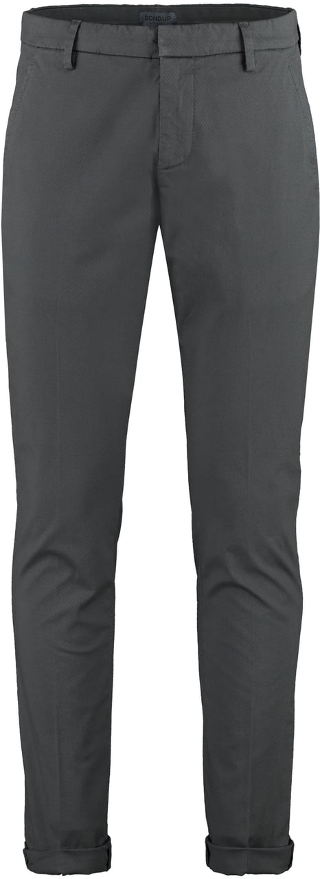 Dondup Gaubert stretch cotton trousers Grijs