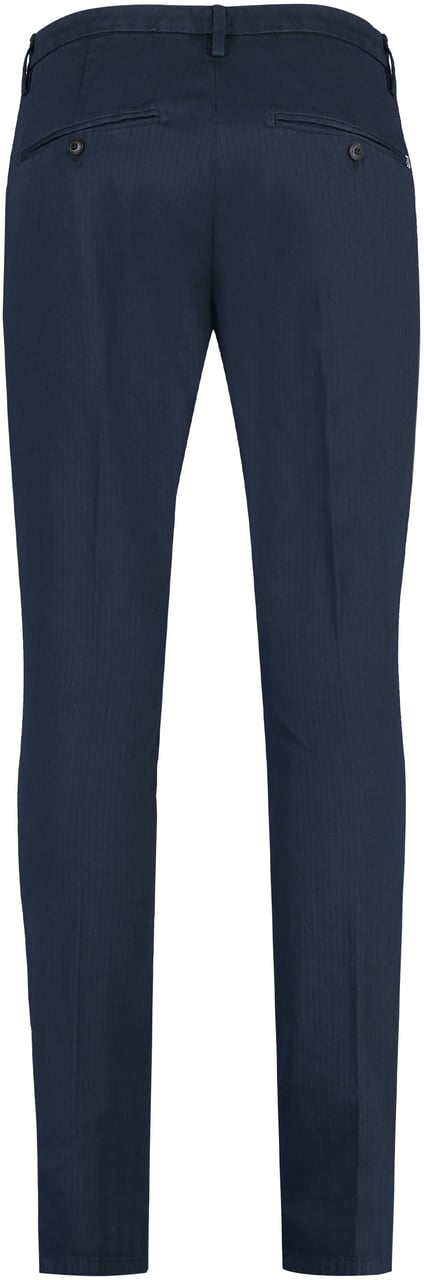 Dondup Gaubert Cotton Chino trousers Blauw