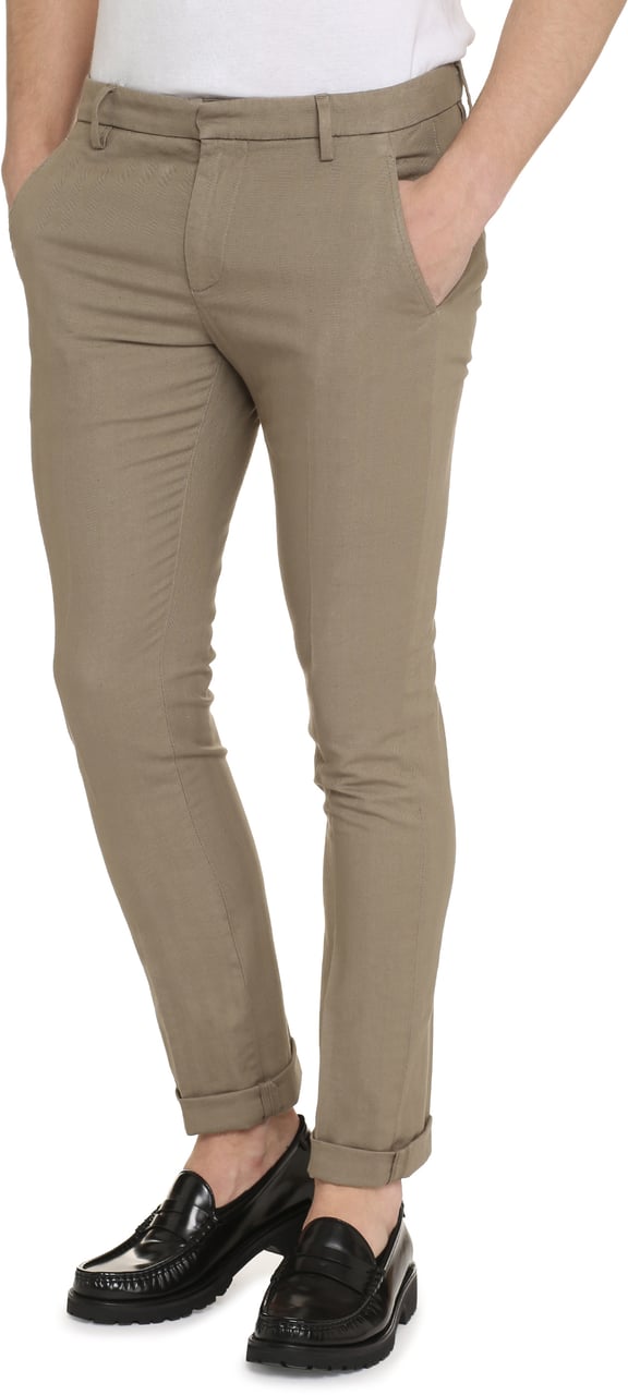 Dondup Cotton Chino trousers Neutraal