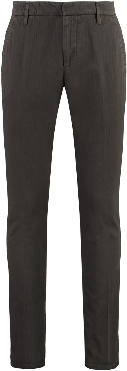 Dondup Gaubert Cotton Chino trousers Bruin