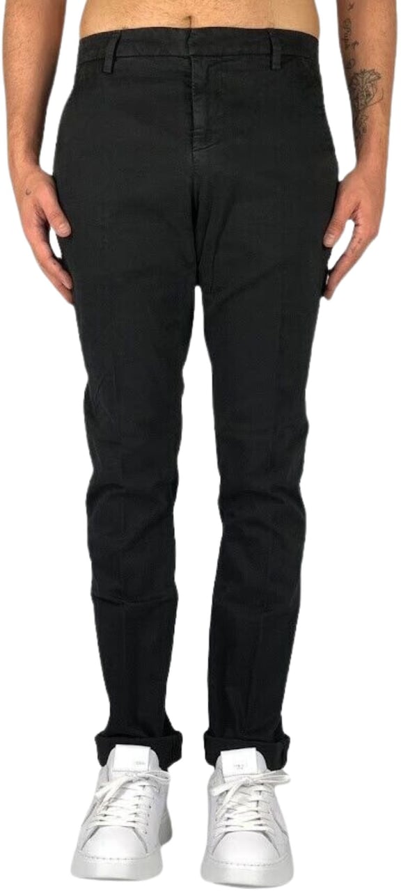 Dondup Dondup Pantaloni Nero Zwart