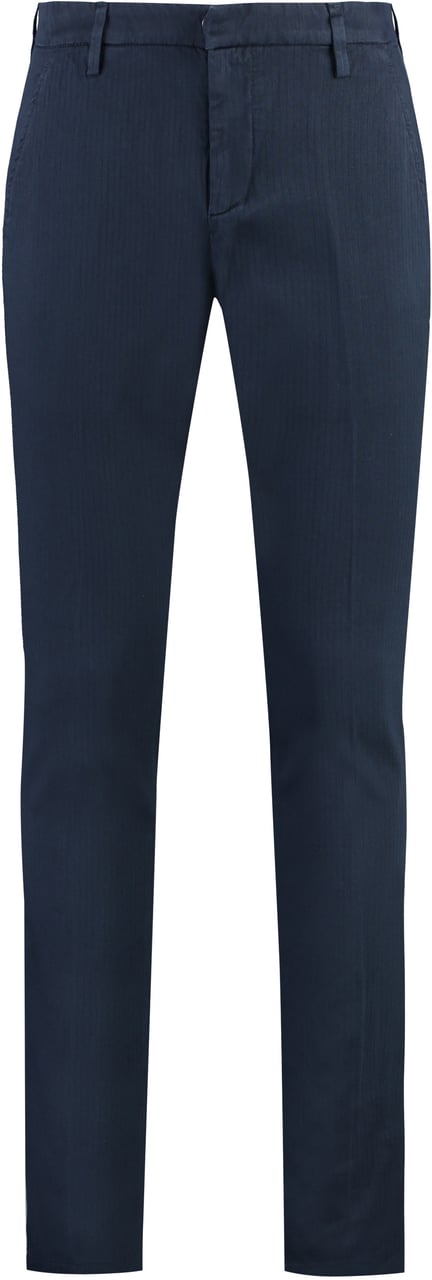 Dondup Gaubert Cotton Chino trousers Blauw