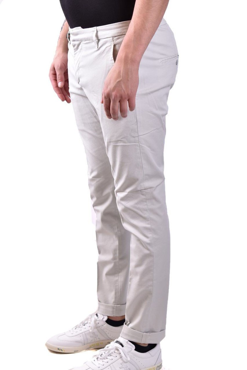 Dondup Trousers Gray Grijs