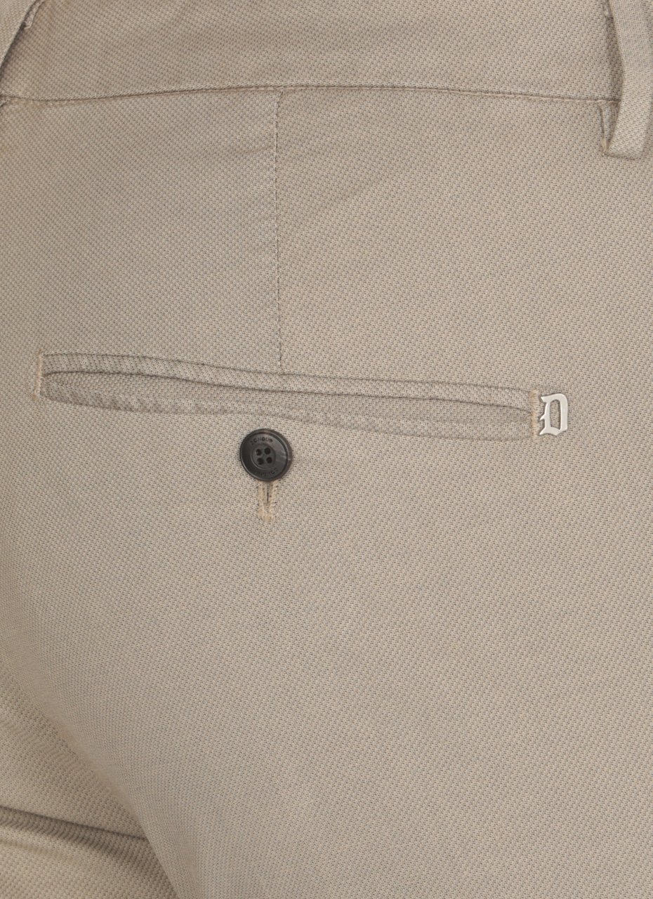 Dondup Trousers Green Taupe
