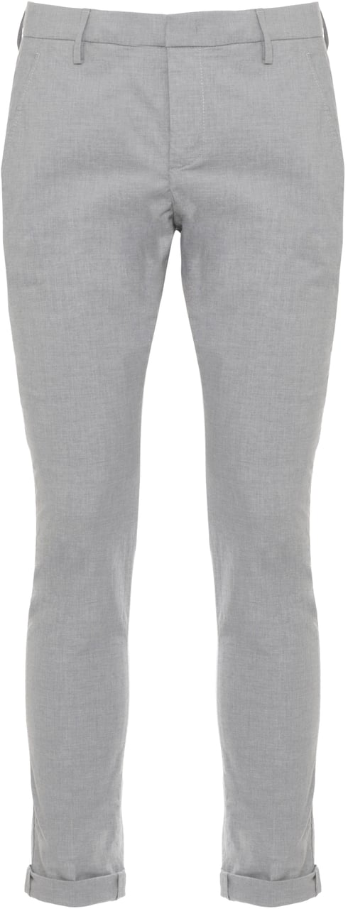 Dondup Trousers Grey Lichtgrijs