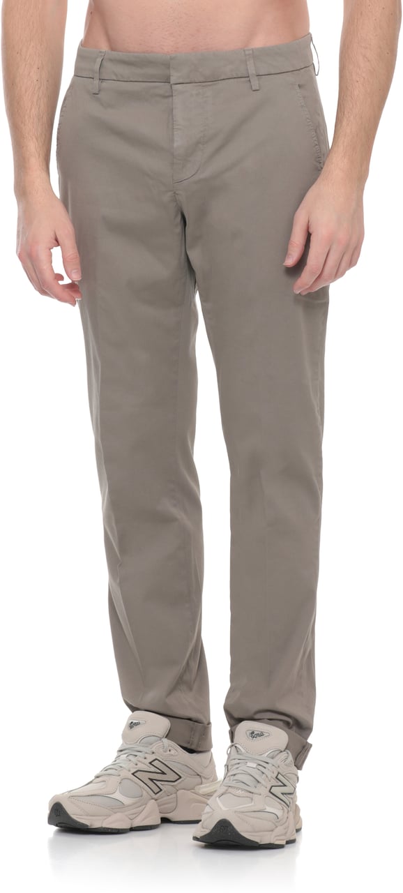 Dondup Trousers Beige Taupe