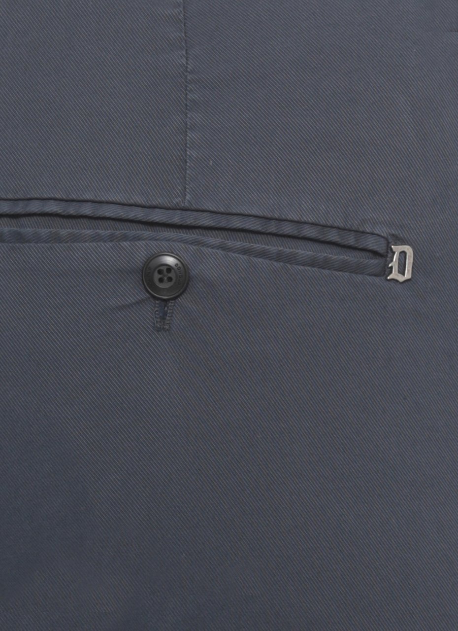 Dondup Trousers Blue Navy
