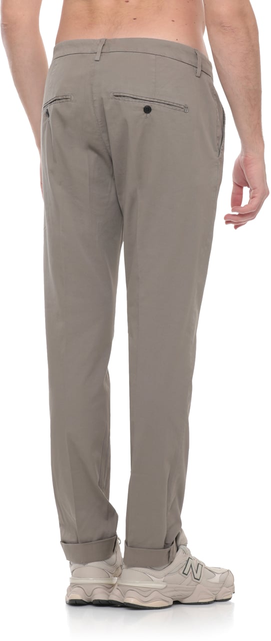 Dondup Trousers Grey Grijs