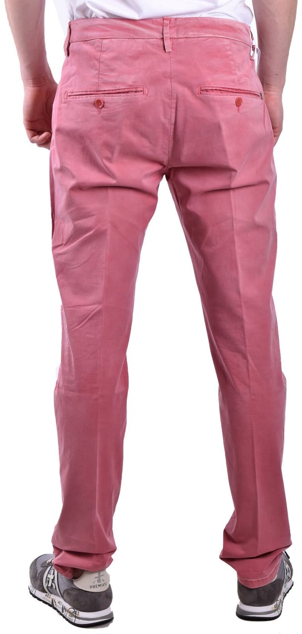 Dondup Trousers Pink Roze