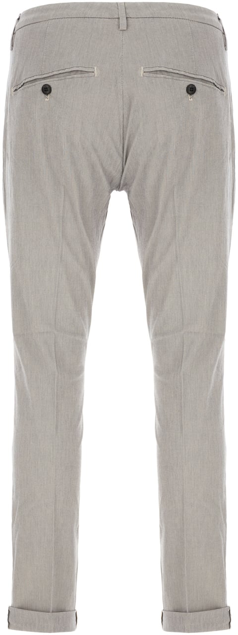 Dondup Dondup Embroidered stretch lyocell blend pants Divers