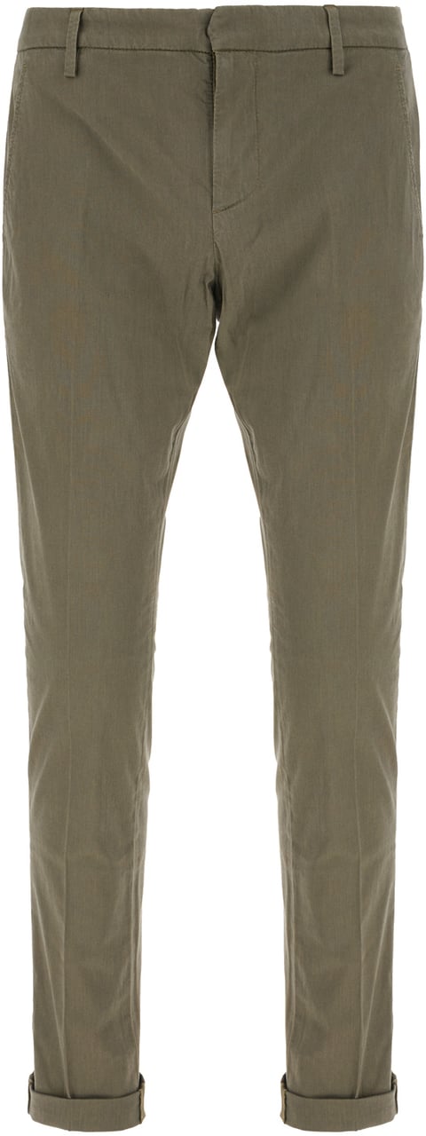 Dondup Dondup Embroidered stretch lyocell blend pants Divers
