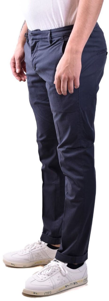 Dondup Trousers Blue Blauw