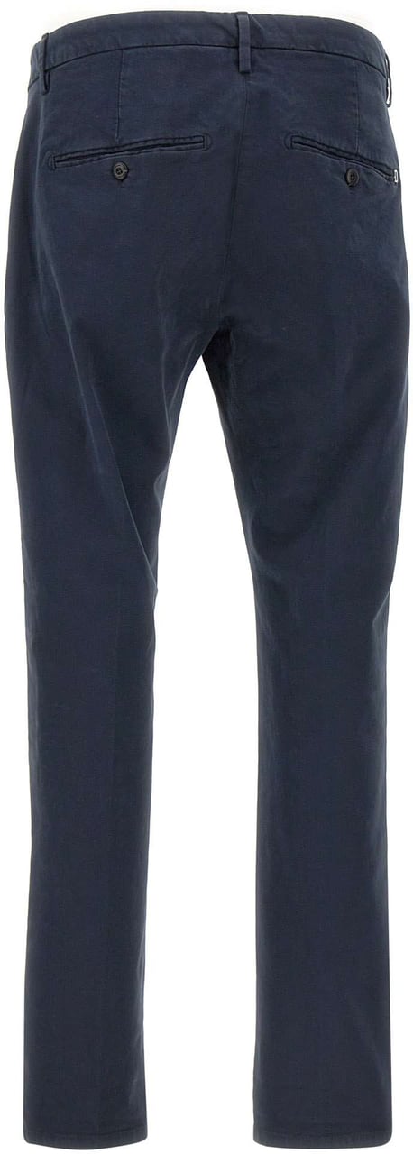 Dondup Trousers Blue Blauw