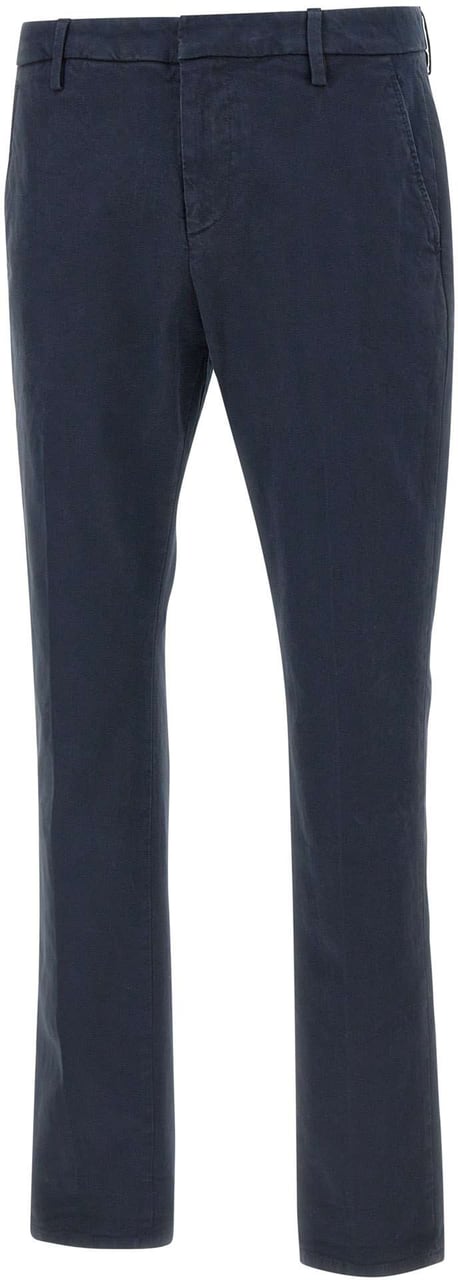 Dondup Trousers Blue Blauw