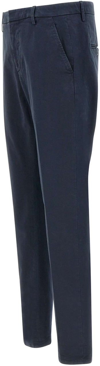 Dondup Trousers Blue Blauw