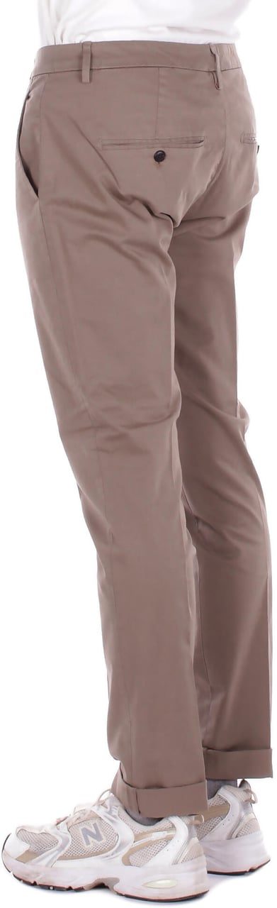 Dondup Trousers Castoro Bruin