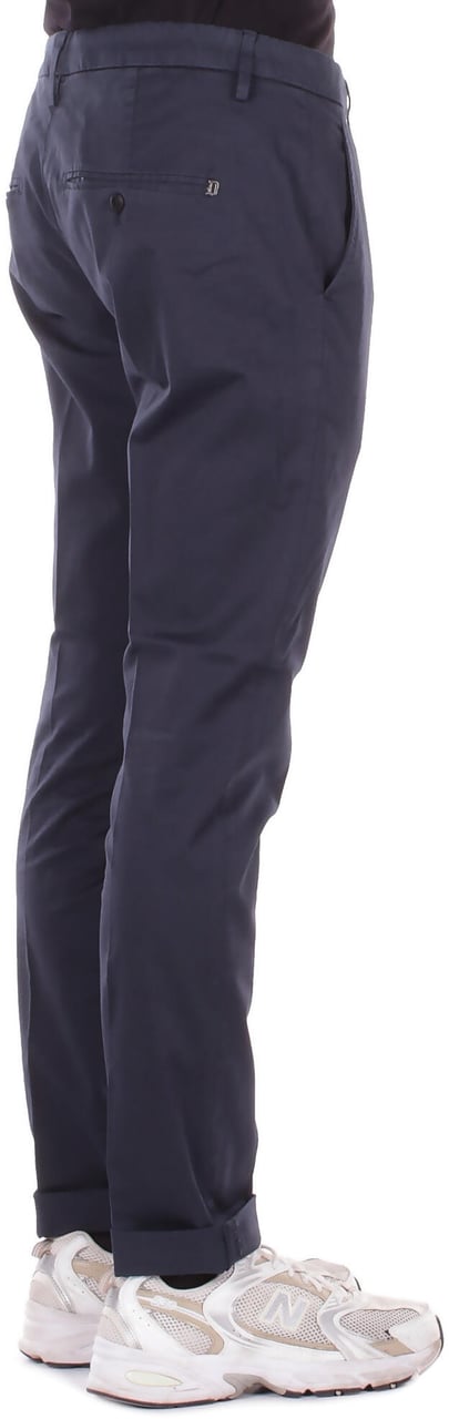 Dondup Trousers Blu Navy