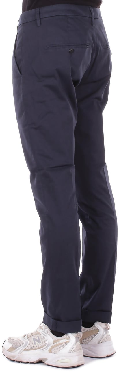 Dondup Trousers Blue Blauw