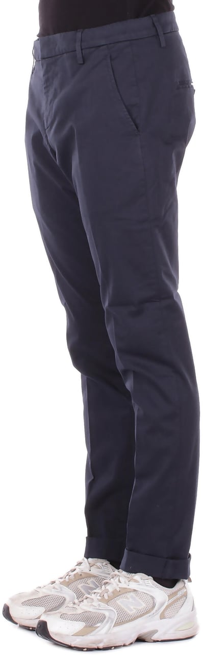 Dondup Trousers Blue Blauw