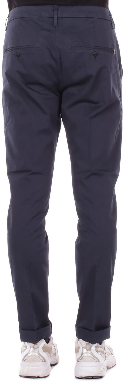 Dondup Trousers Blu Navy