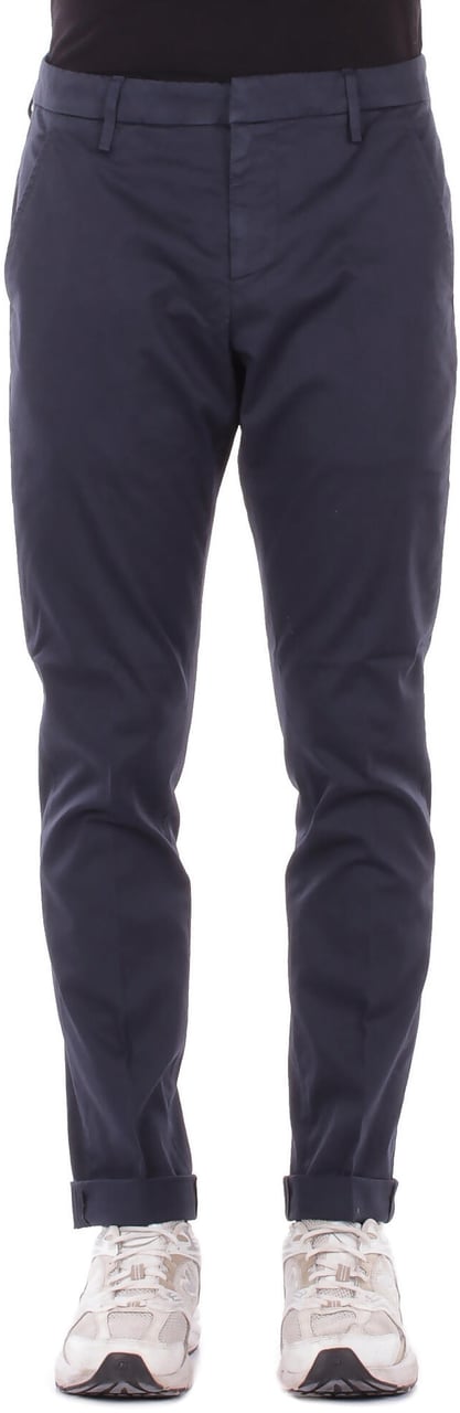 Dondup Trousers Blue Blauw