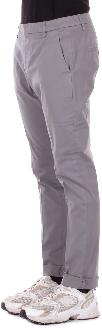 Dondup Trousers Grey Grijs