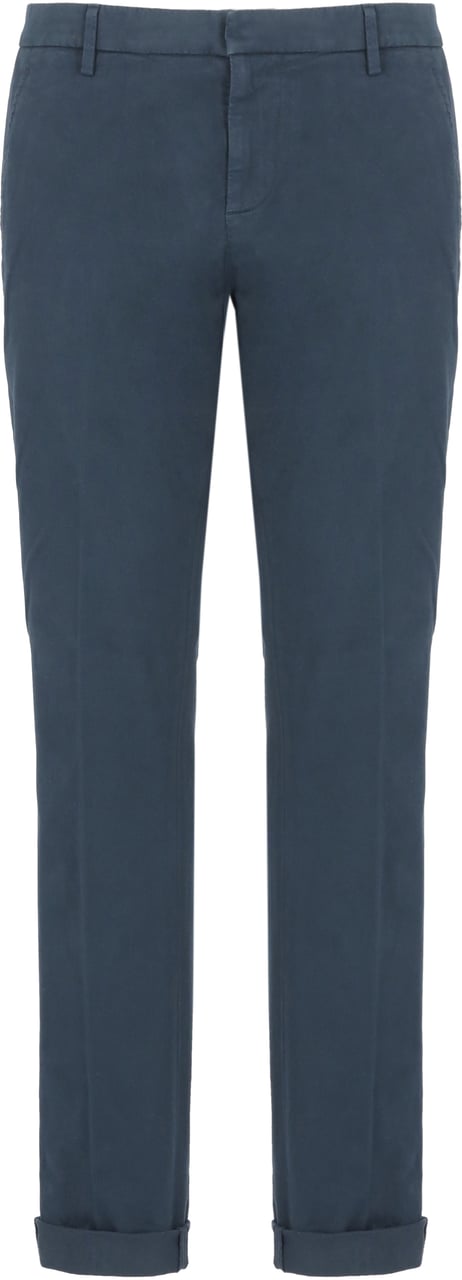 Dondup Trousers Blue Blauw