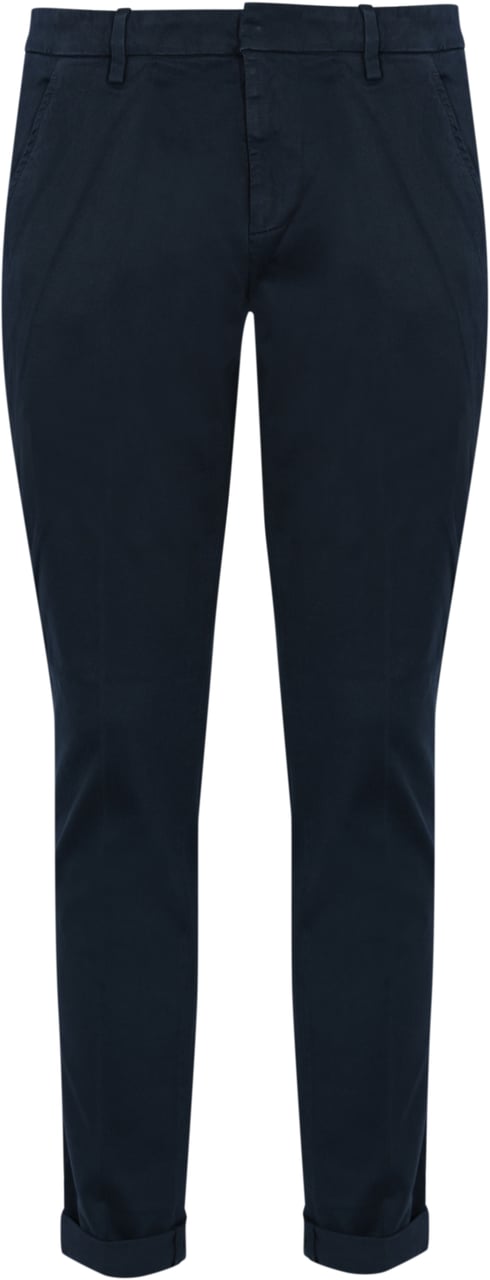 Dondup Trousers Blu Tuareg Blauw