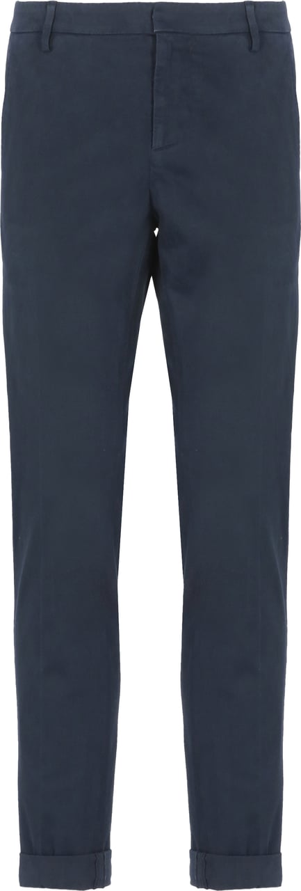 Dondup Trousers Blue Blauw