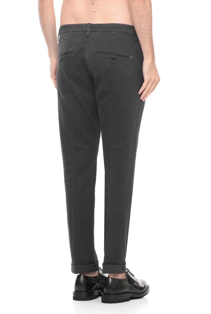 Dondup Trousers Grey Grijs