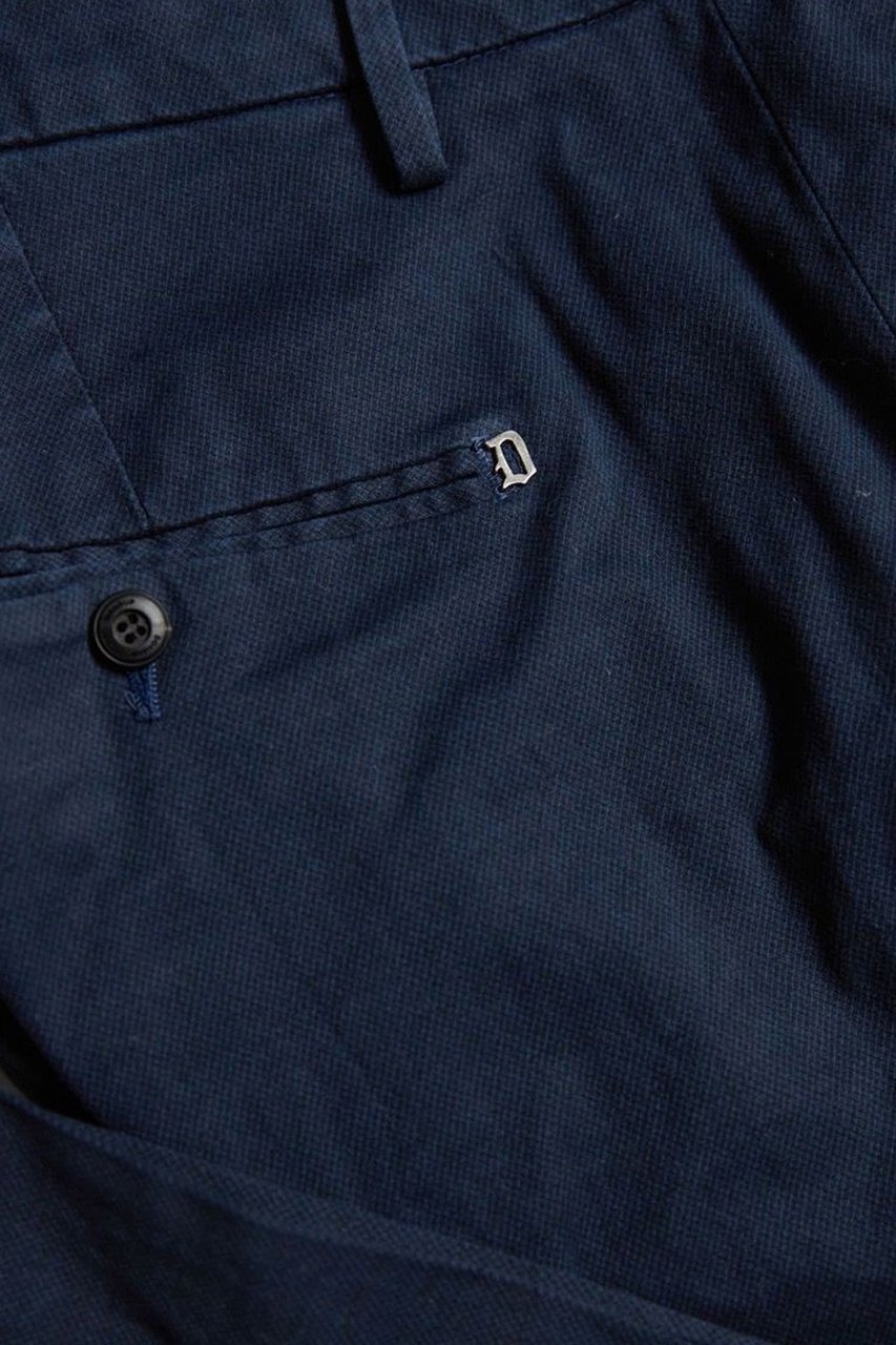 Dondup Trousers Blue Blauw
