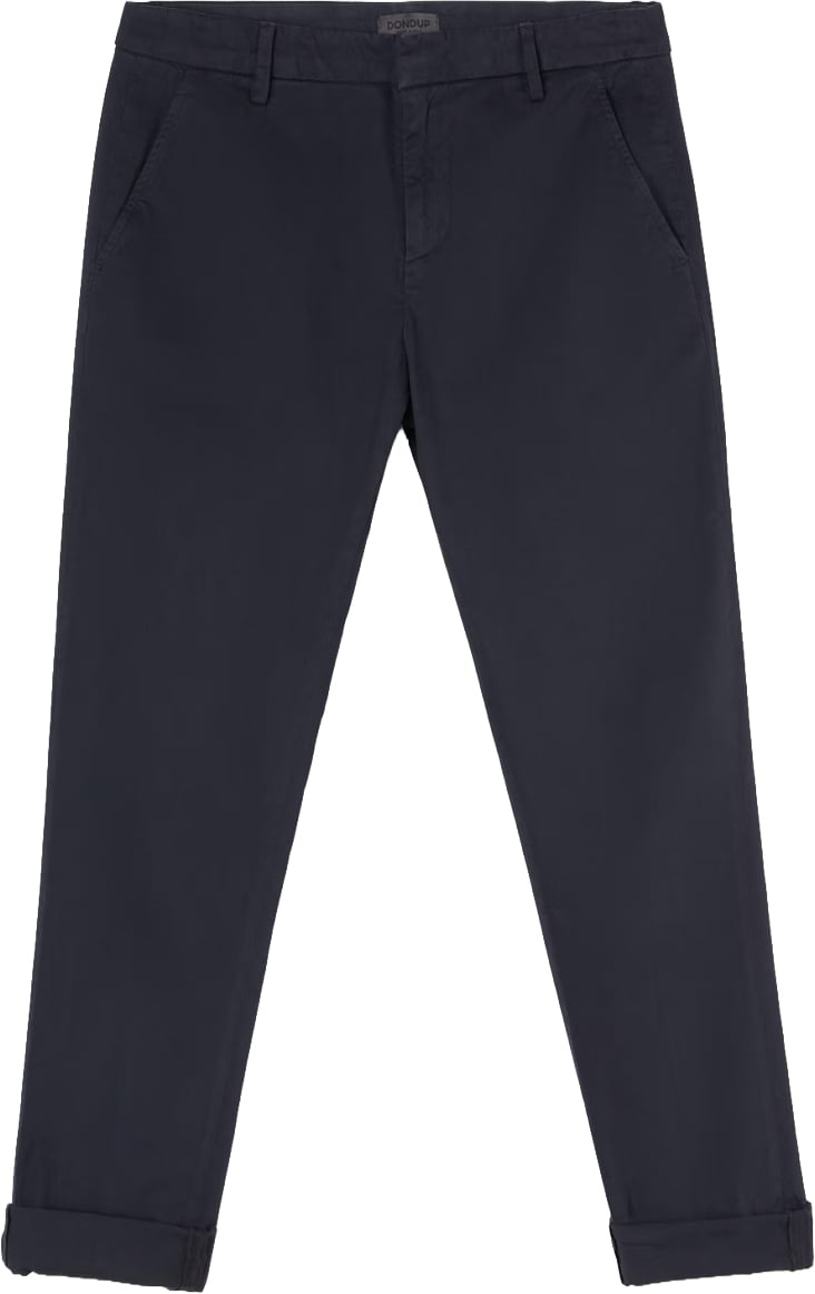 Dondup Trousers Blue Navy
