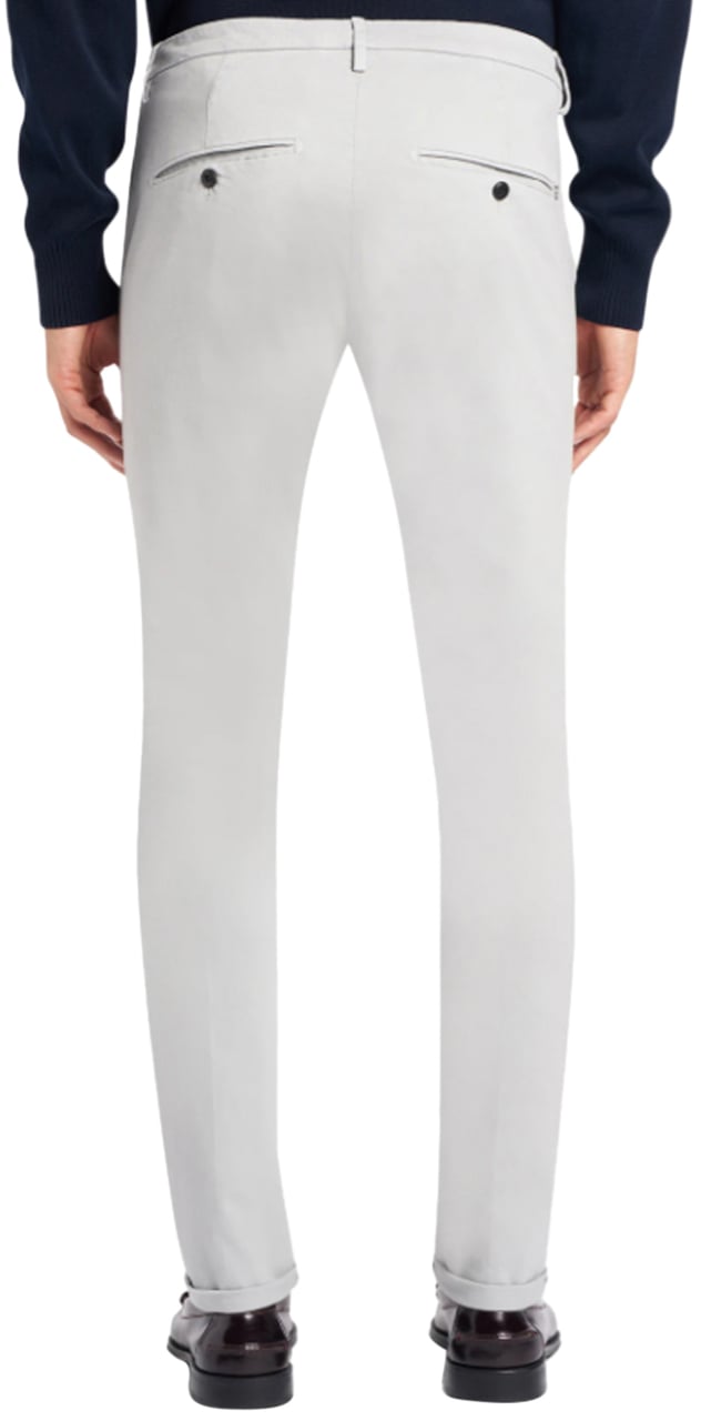 Dondup Trousers Grey Grijs