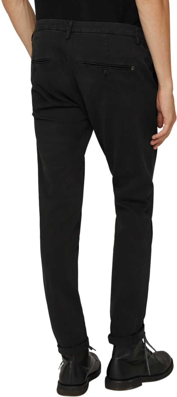 Dondup Trousers Black Zwart
