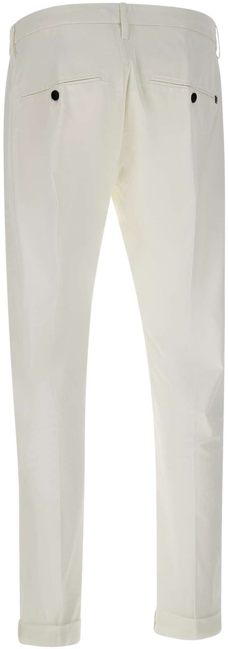 Dondup Trousers White Wit