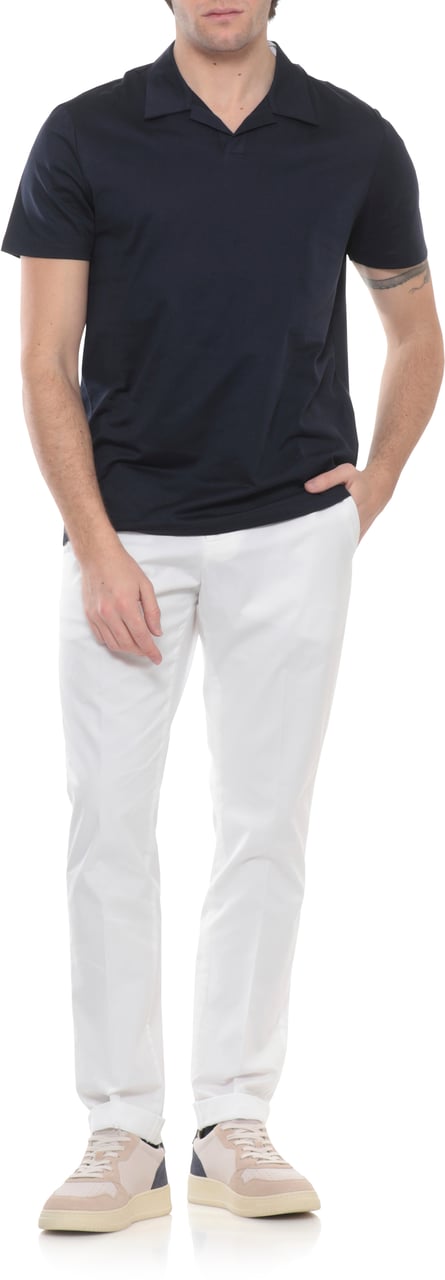 Dondup Trousers White Wit