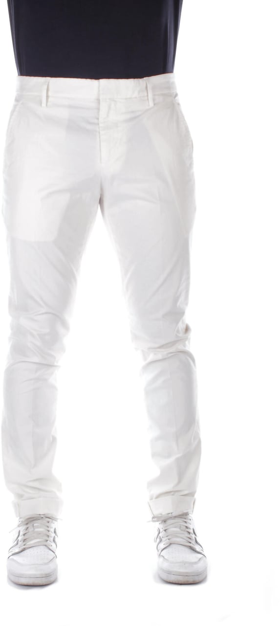 Dondup Trousers Cream Wit