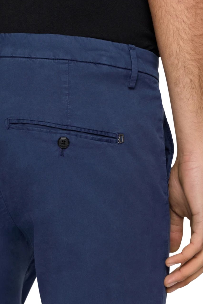 Dondup Trousers Blue Navy