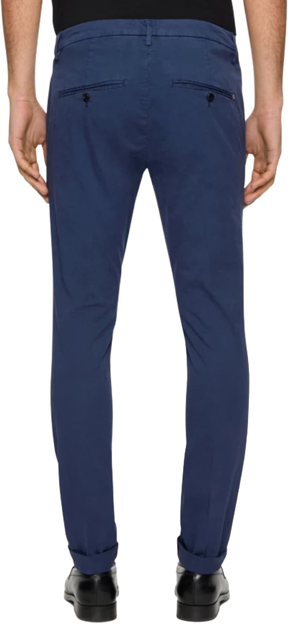 Dondup Trousers Blue Navy