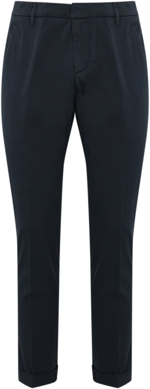 Dondup Trousers Blue Blauw
