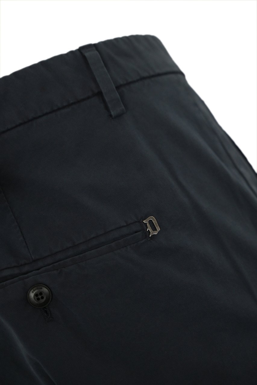 Dondup Trousers Blue Blauw