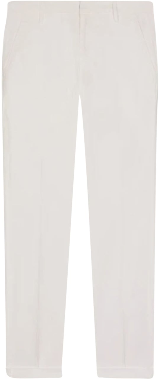 Dondup Trousers White Wit