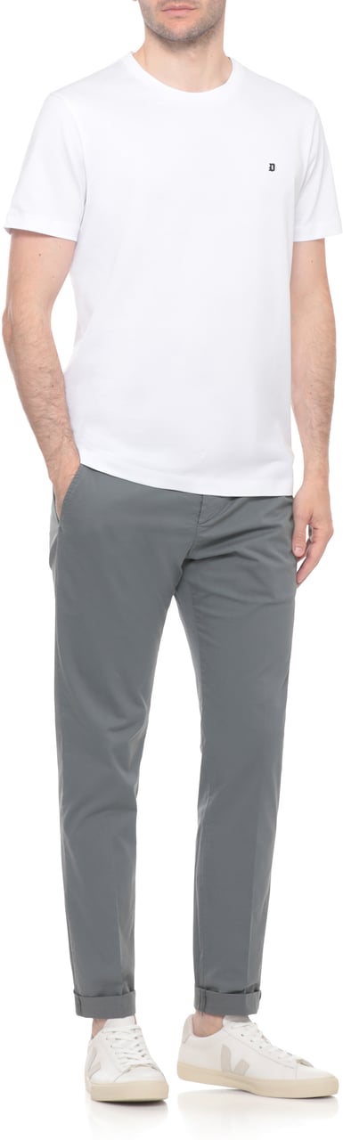 Dondup Trousers Grey Grijs